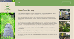 Desktop Screenshot of conetreenursery.co.uk